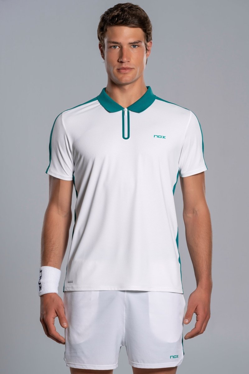 Polo Nox Pro Ivy White/Green Uomo 2026 