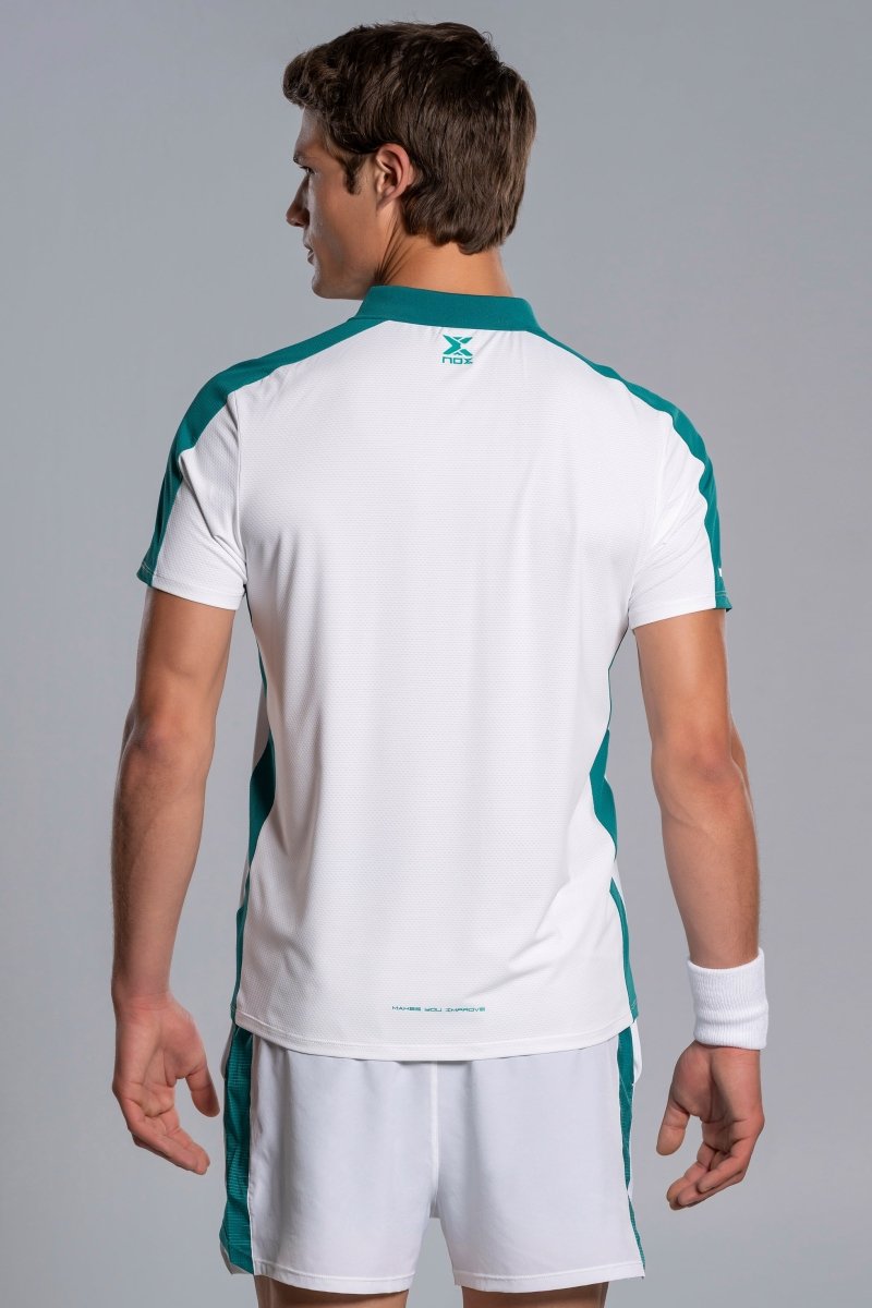 Polo Nox Pro Ivy White/Green Uomo 2026 