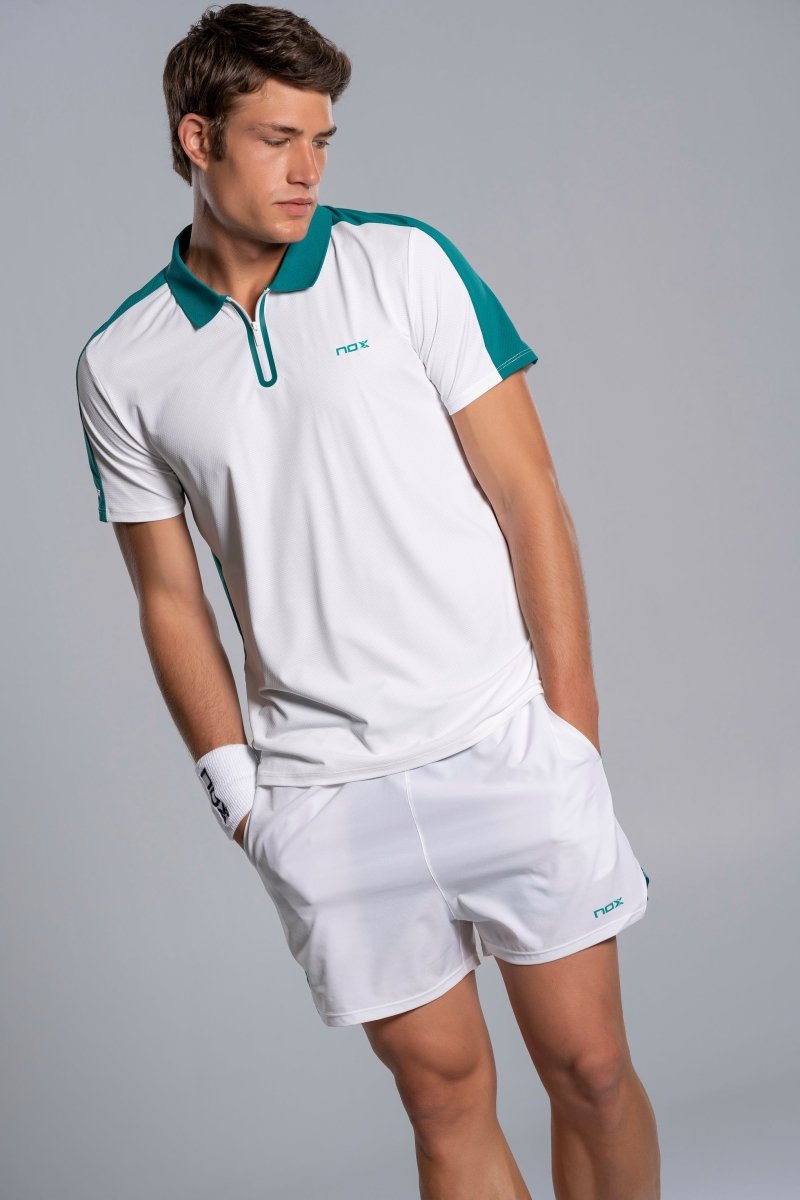 Polo Nox Pro Ivy White/Green Uomo 2026 