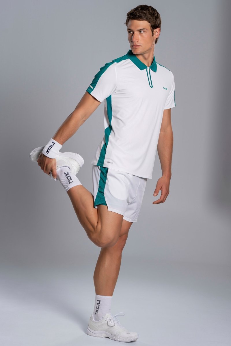 Polo Nox Pro Ivy White/Green Uomo 2026 