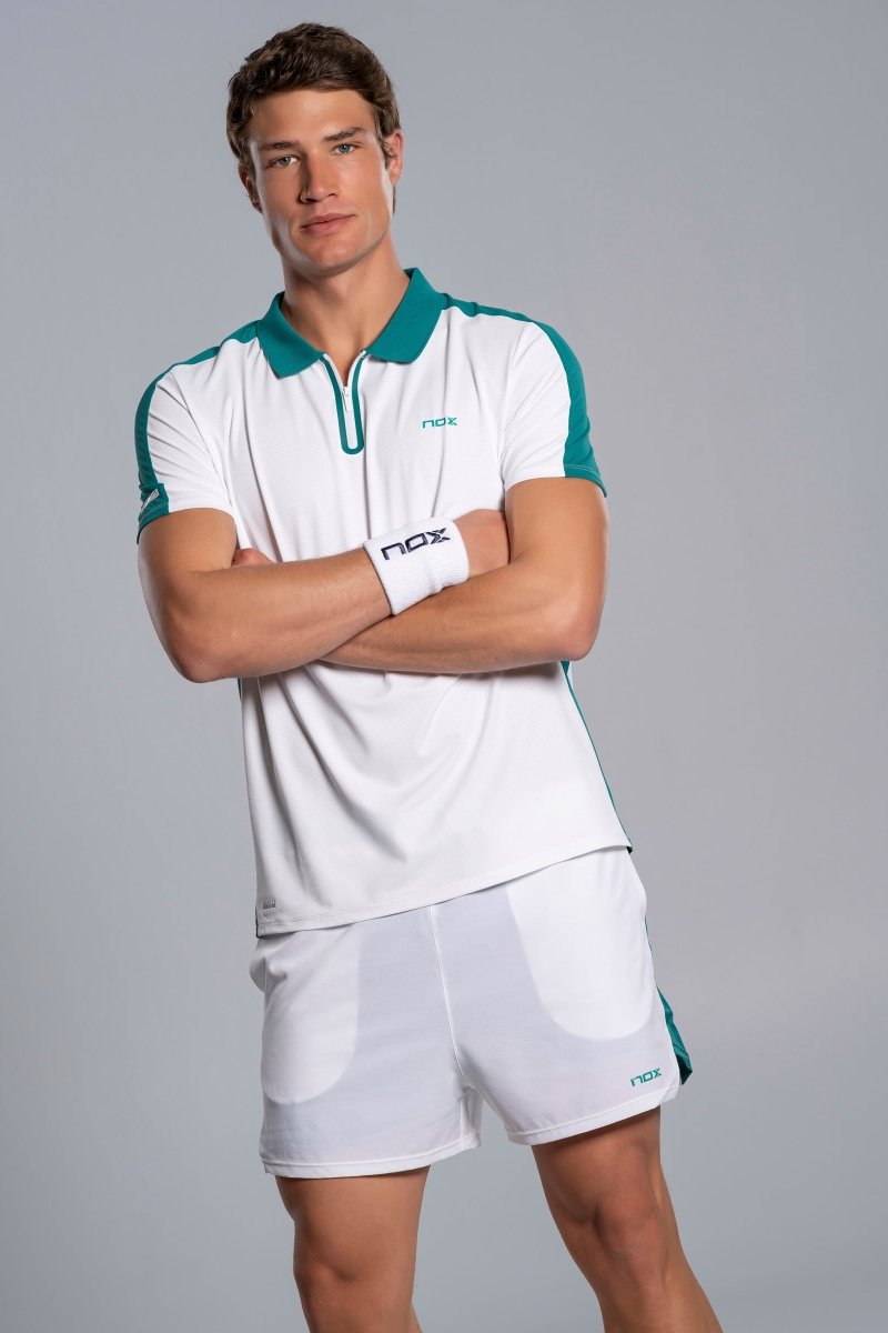 Polo Nox Pro Ivy White/Green Uomo 2026 
