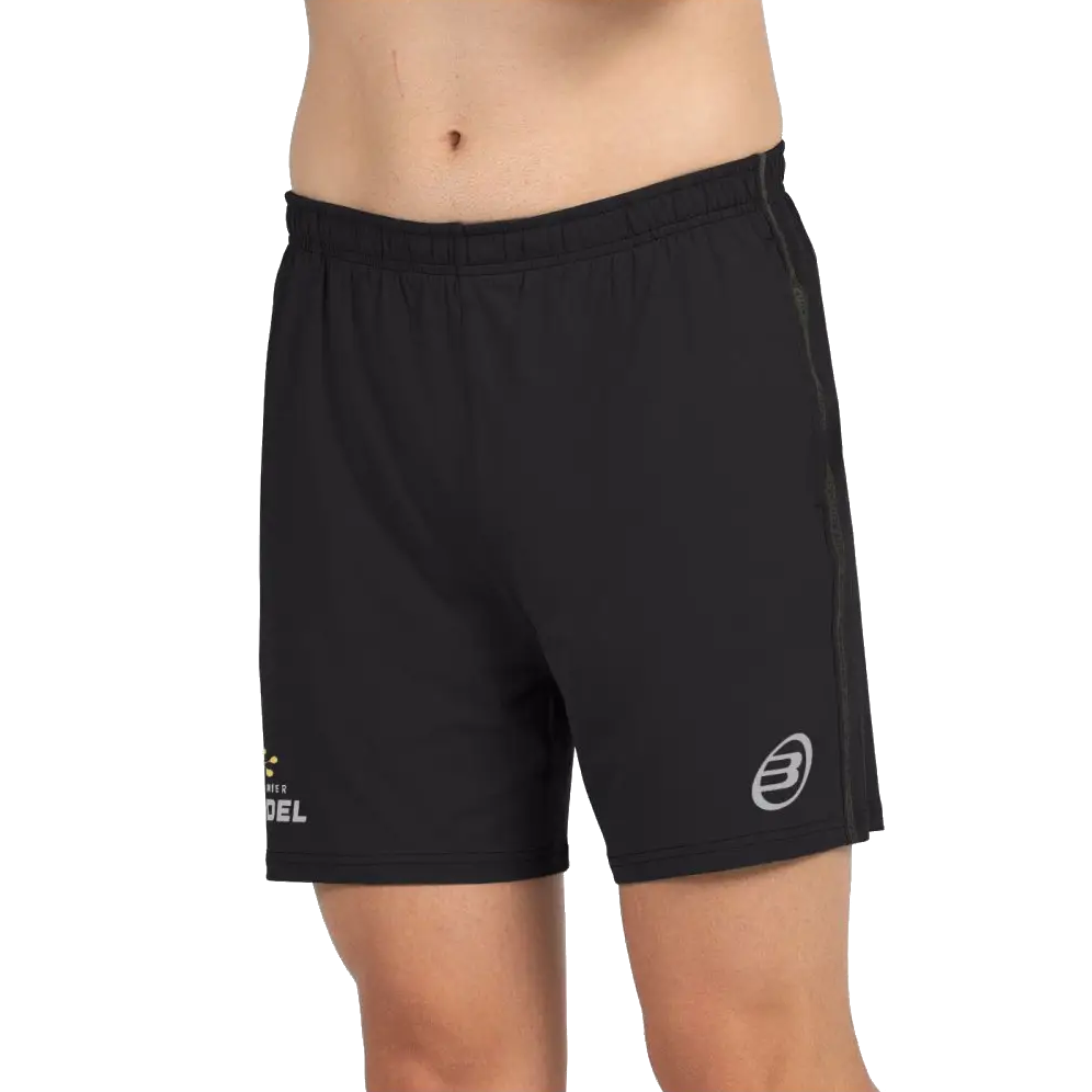 Kurze Hose Bullpadel Preux Schwarz 