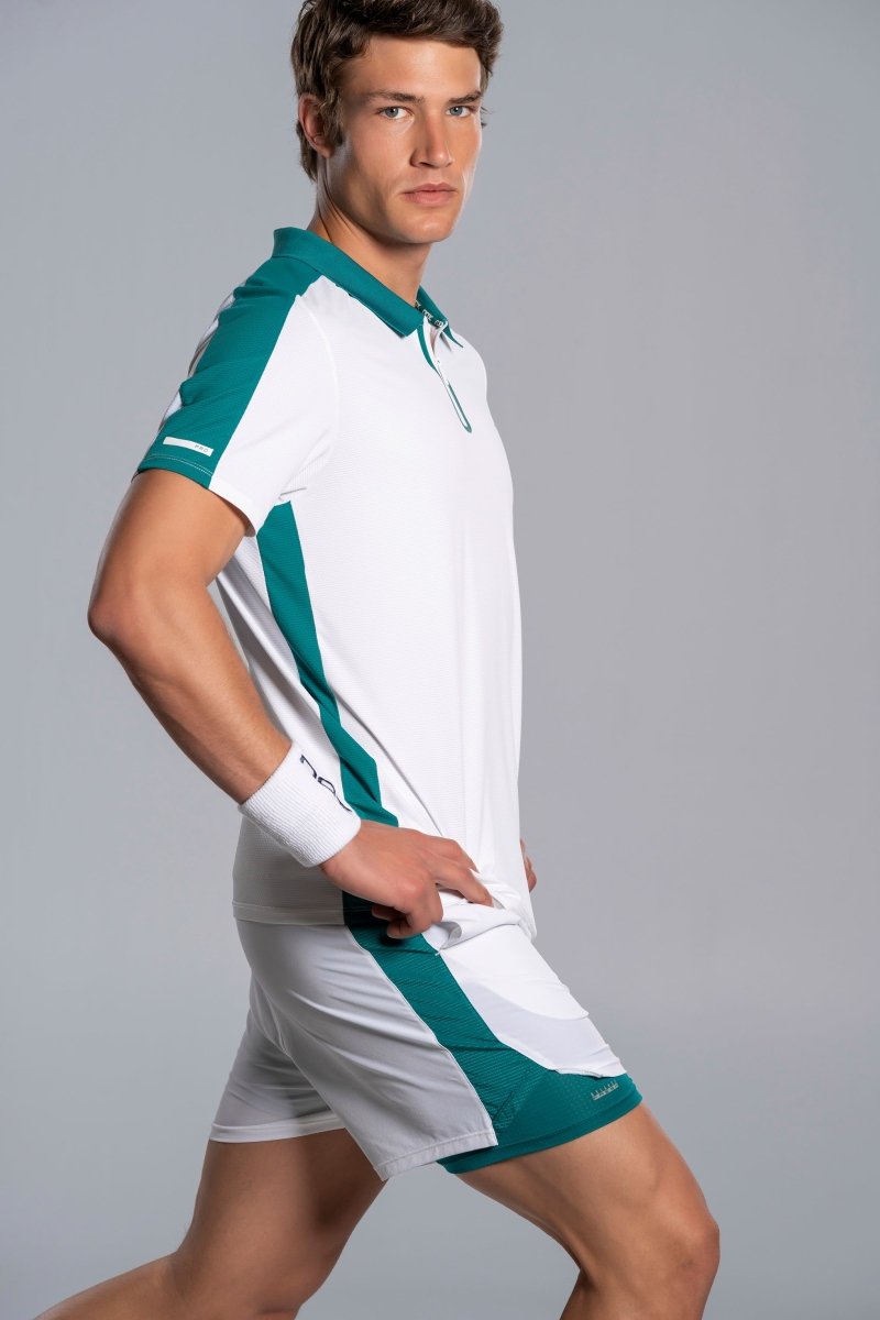 Short Nox Pro White/Ivy Green Hombre 2026