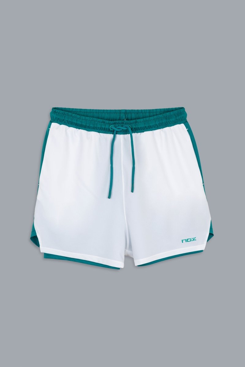Short Nox Pro White/Ivy Green Hombre 2026