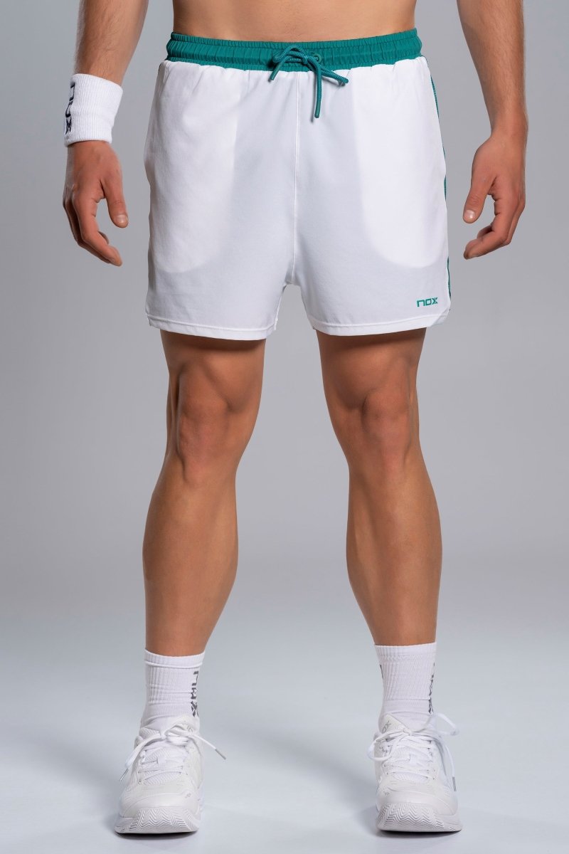 Short Nox Pro White/Ivy Green Hombre 2026