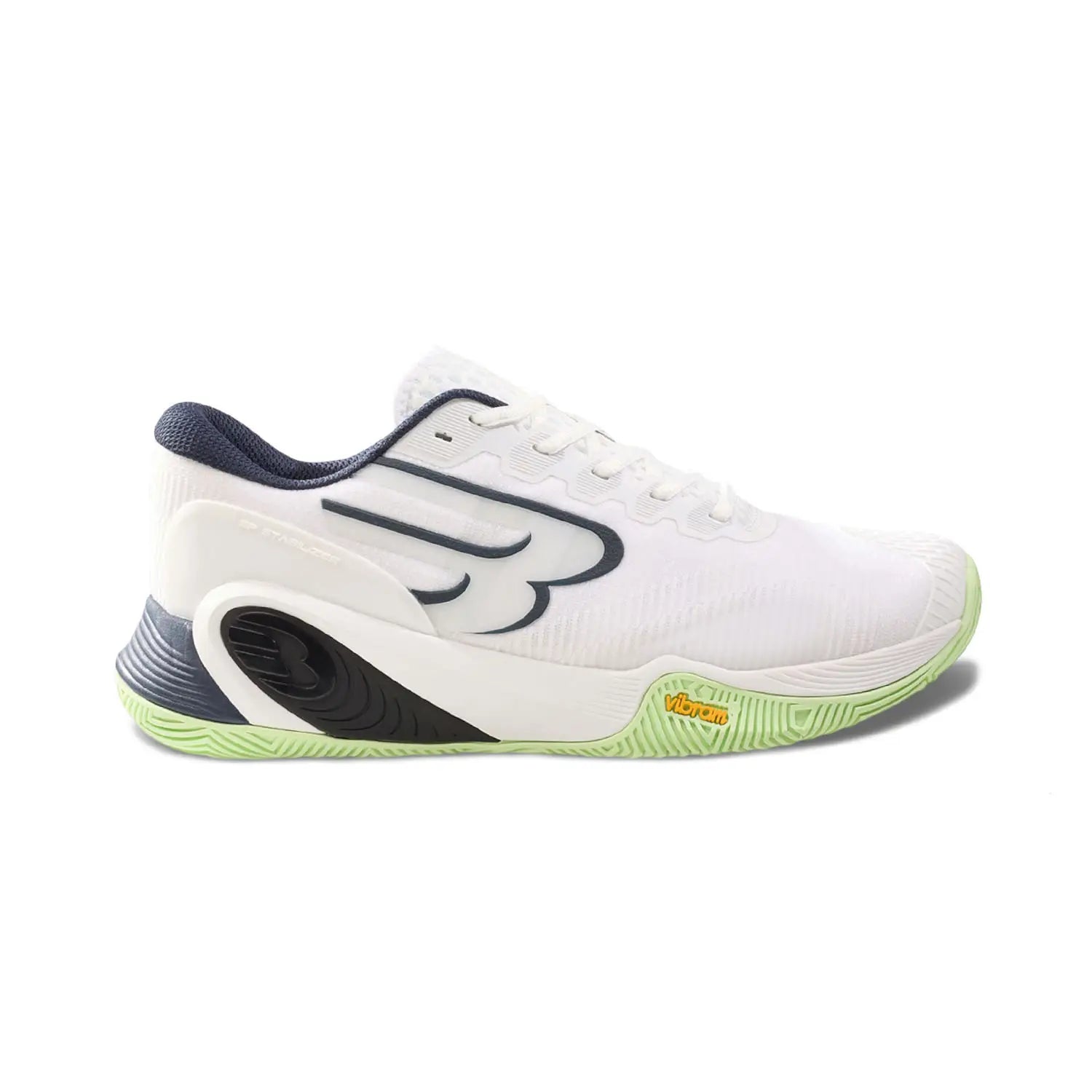 Padel shoes Bullpadel Hack Vibram 26v White