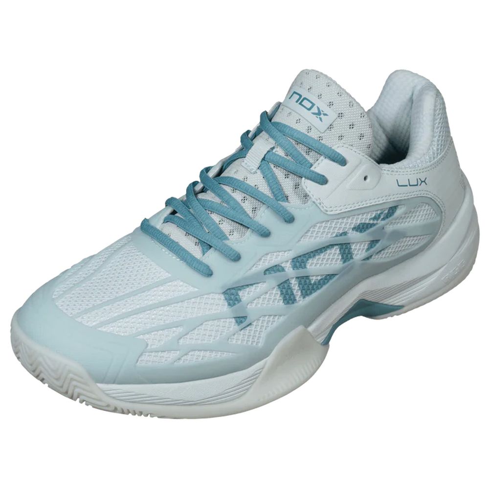 Nox padel shoes AT10 LUX Morning Mist/Turquoise 