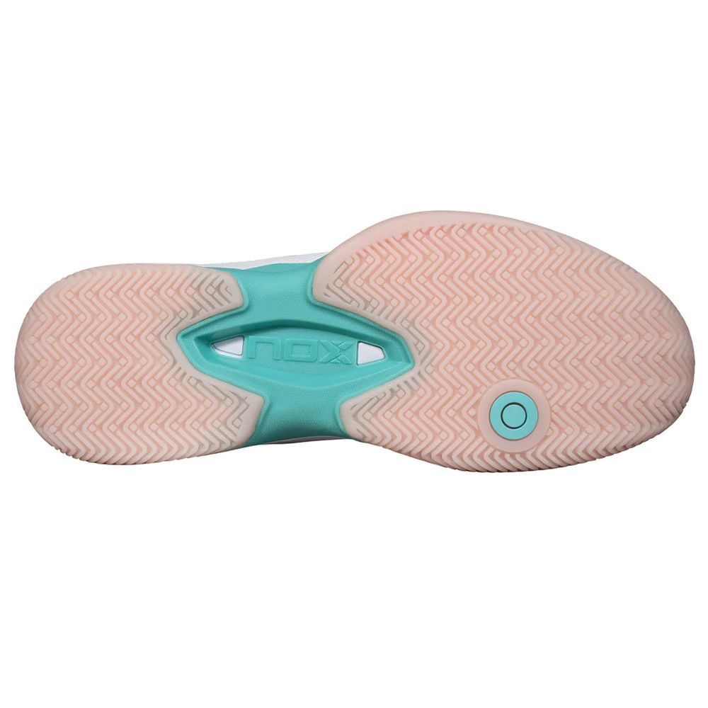 Nox padel shoes AT10 Lux White/ Potpurri – Padel Kiwi