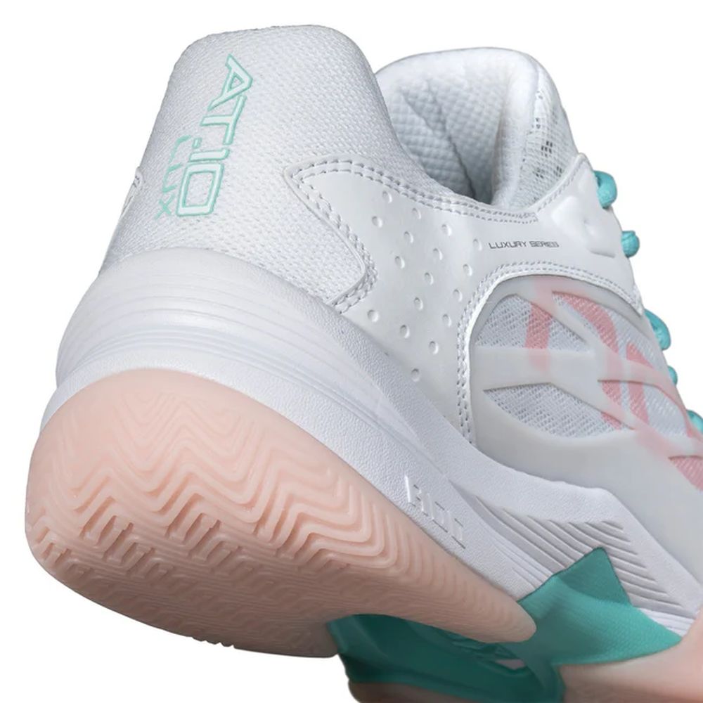 Nox padel shoes AT10 Lux White/ Potpurri – Padel Kiwi