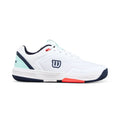Zapatillas Wilson Courtglide Padel Blanco/Marino/Coral