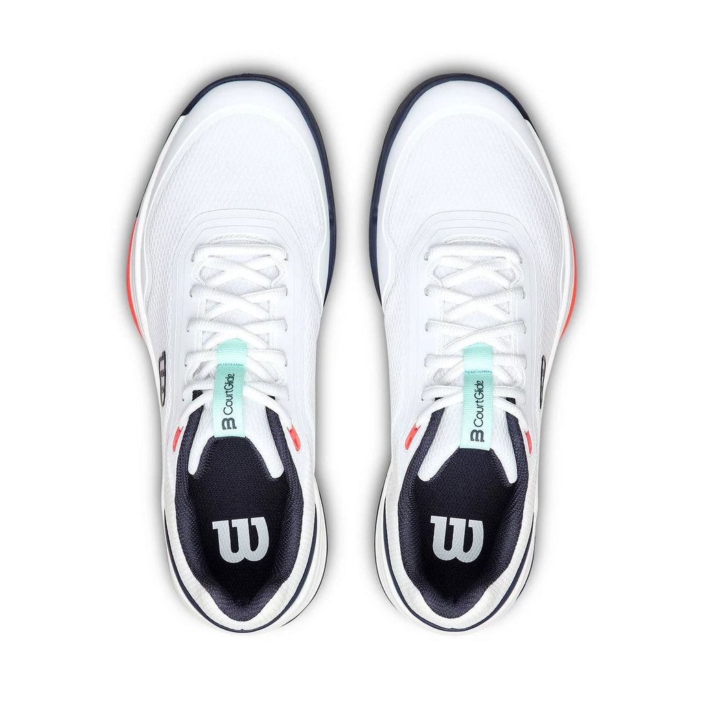 Zapatillas Wilson Courtglide Padel Blanco/Marino/Coral