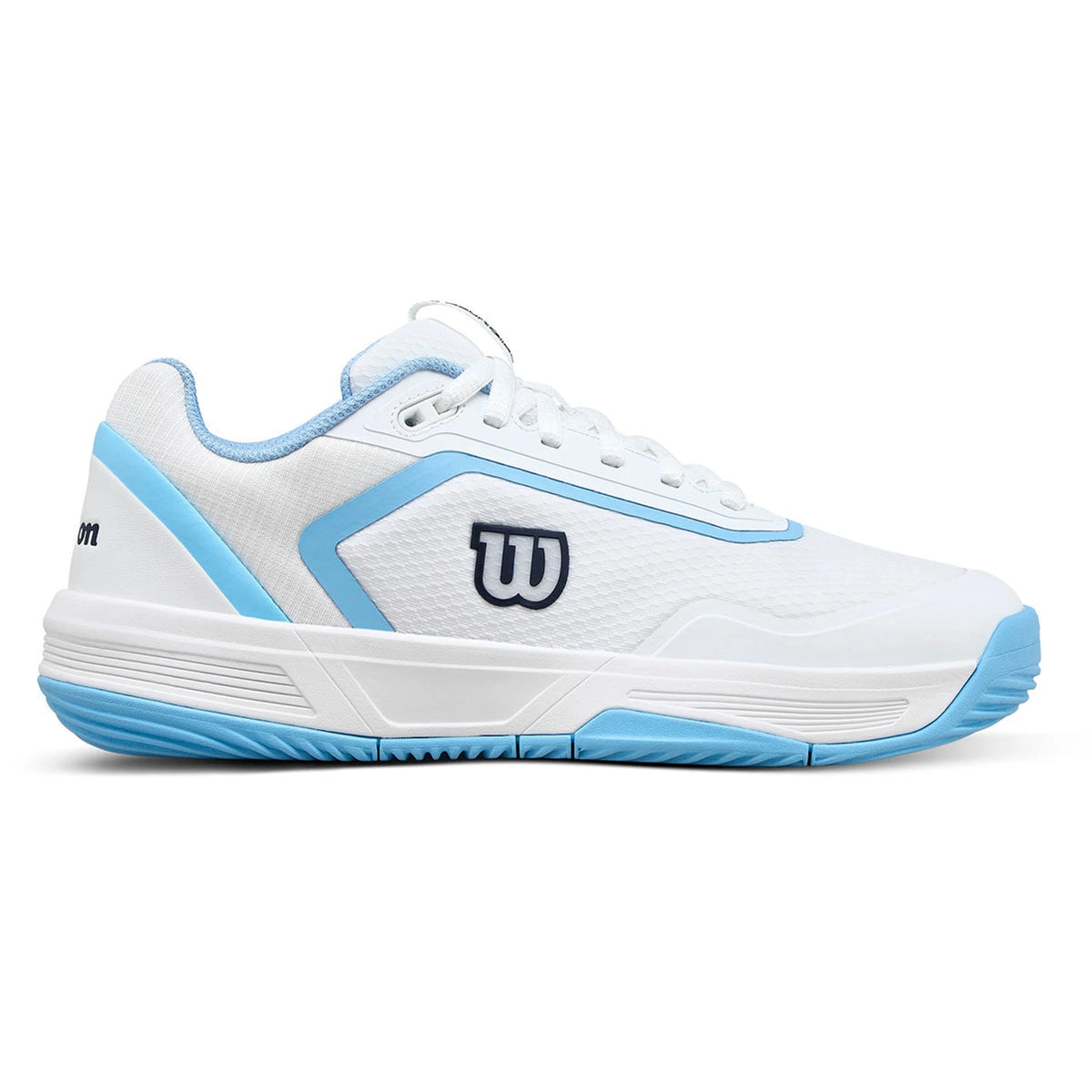 Zapatillas Wilson Courtglide Padel Mujer Blanco/Azul Claro