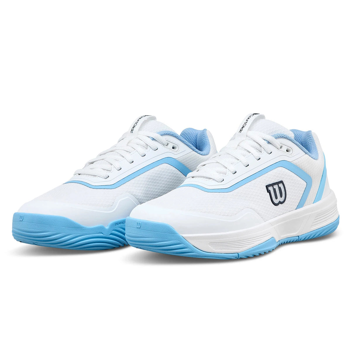 Zapatillas Wilson Courtglide Padel Mujer Blanco/Azul Claro