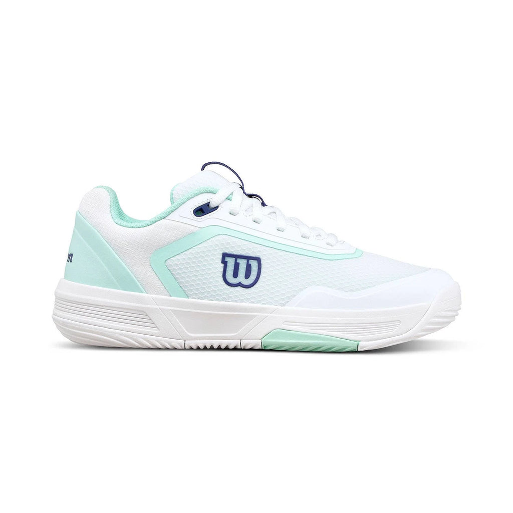 Zapatillas Wilson Courtglide Padel Mujer Blanco/Turquesa
