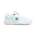 Zapatillas Wilson Courtglide Padel Mujer Blanco/Turquesa