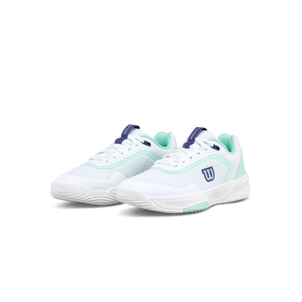 Zapatillas Wilson Courtglide Padel Mujer Blanco/Turquesa