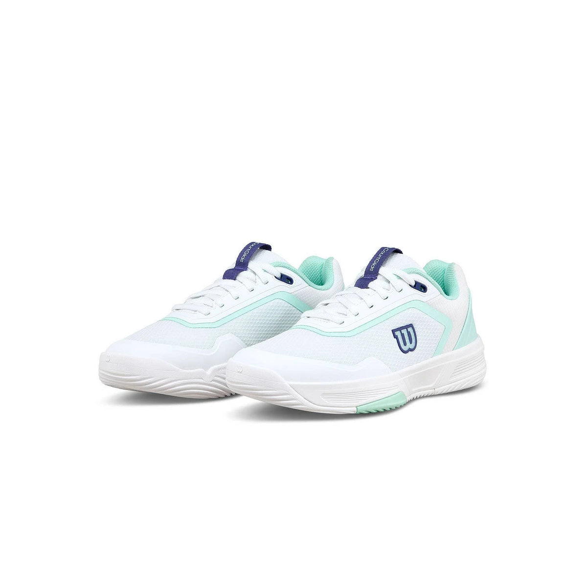 Zapatillas Wilson Courtglide Padel Mujer Blanco/Turquesa