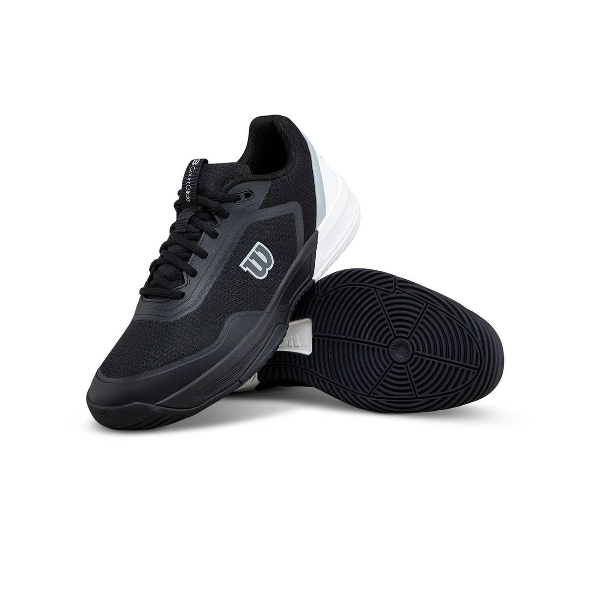 Zapatillas Wilson Courtglide Padel Negro/Blanco/Gris