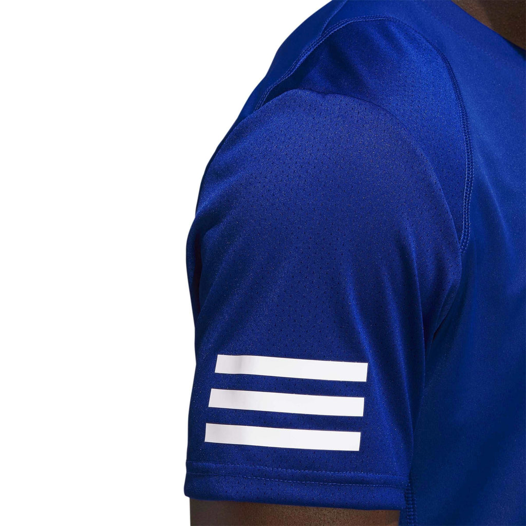 Camiseta Adidas CLUB 3 bandas Azul marino